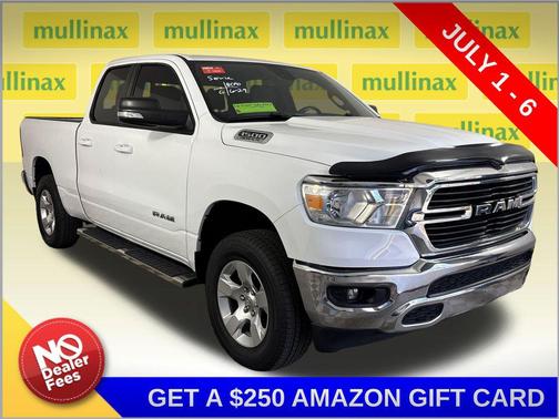 Bright White Clearcoat 2021 RAM 1500 Big Horn/Lone Star