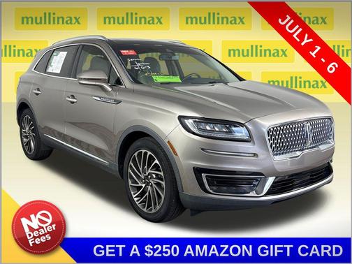 Mocha 2019 Lincoln Nautilus Reserve