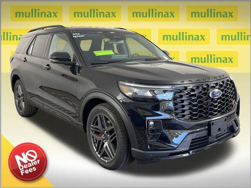 Agate Black Metallic 2026 Ford Explorer ST