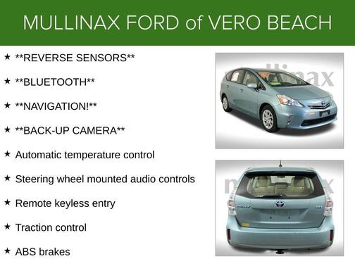 2013 Toyota Prius v Two