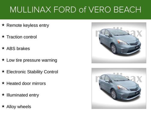 2013 Toyota Prius v Two