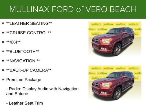 Salsa Red Pearl 2012 Toyota 4Runner SR5