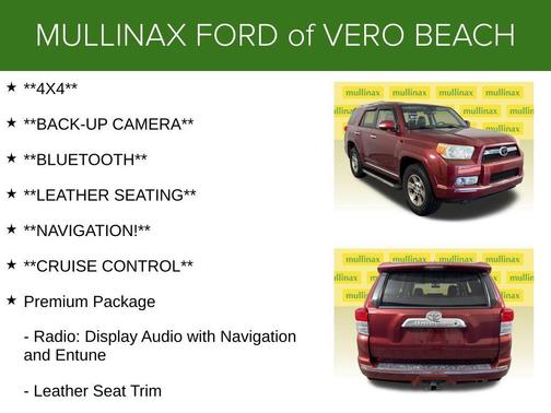 Salsa Red Pearl 2012 Toyota 4Runner SR5