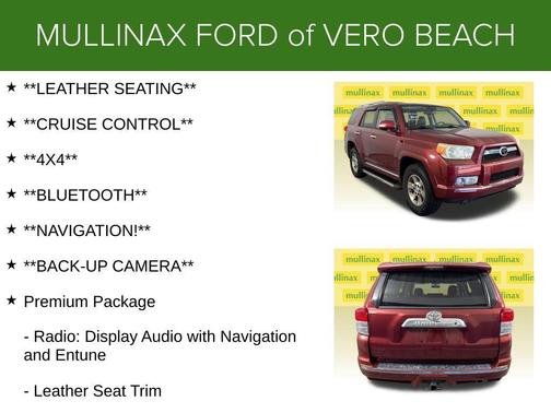Salsa Red Pearl 2012 Toyota 4Runner SR5