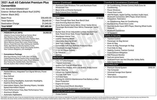 2021 Audi A5 45 Premium Plus