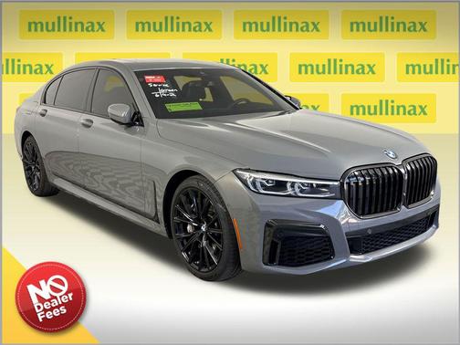 Bernina Gray Amber Effect 2021 BMW 750 i xDrive