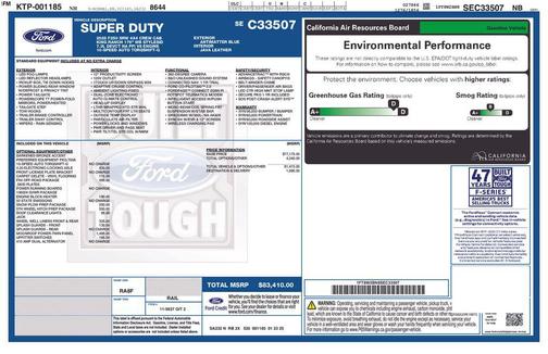 Antimatter Blue Metallic 2025 Ford F-250 King Ranch