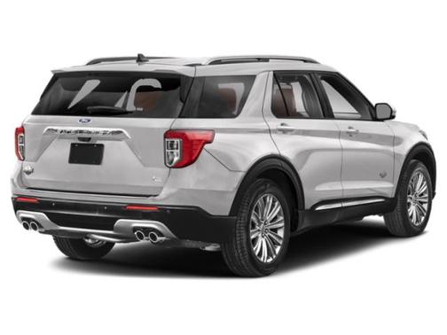 Star White Metallic Tri-Coat 2023 Ford Explorer King Ranch