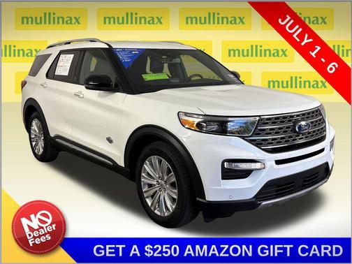 White Metallic 2023 Ford Explorer King Ranch