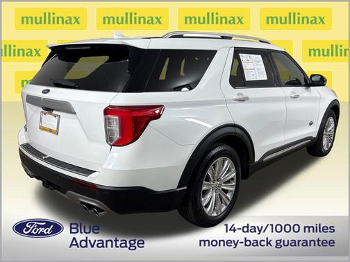 White Metallic 2023 Ford Explorer King Ranch