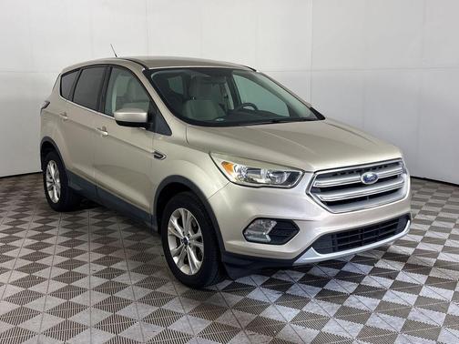 White Gold Metallic 2017 Ford Escape SE