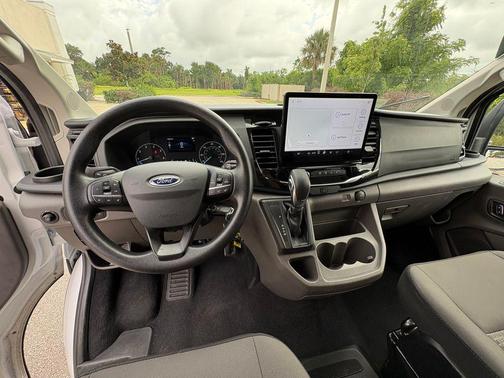 Oxford White 2024 Ford Transit-350 XLT