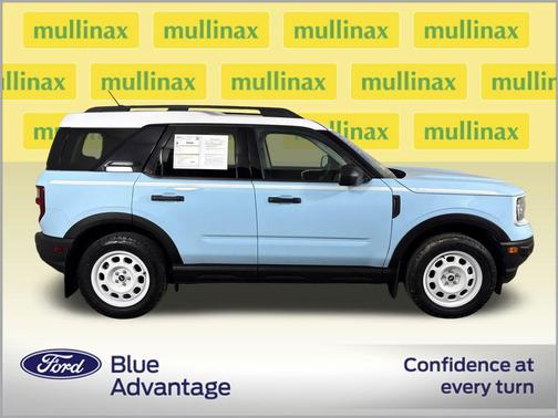 Blue 2023 Ford Bronco Sport Heritage