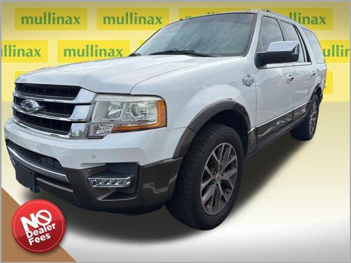 White Platinum Clearcoat Metallic 2016 Ford Expedition King Ranch
