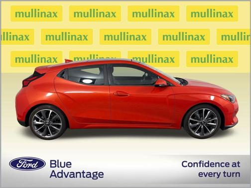 Sunset Orange 2020 Hyundai Veloster 2