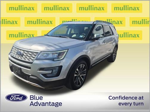 Ingot Silver 2017 Ford Explorer Platinum