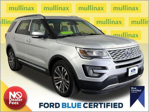 Ingot Silver 2017 Ford Explorer Platinum