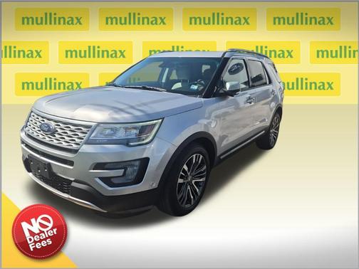 Ingot Silver 2017 Ford Explorer Platinum