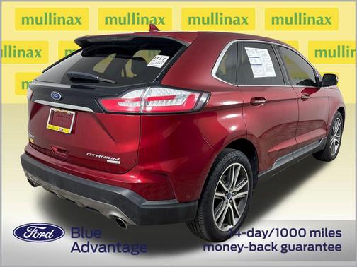 Ruby Red Metallic Tinted Clearcoat 2019 Ford Edge Titanium