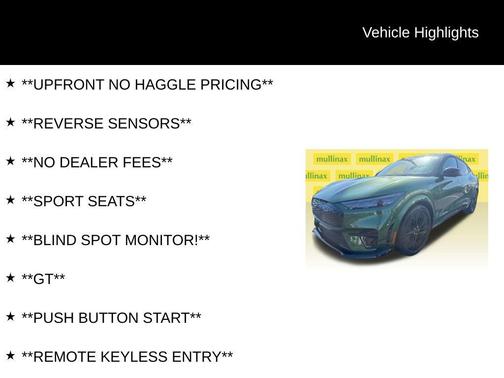 2025 Ford Mustang Mach-E GT