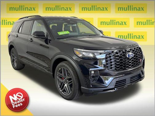Agate Black Metallic 2026 Ford Explorer ST