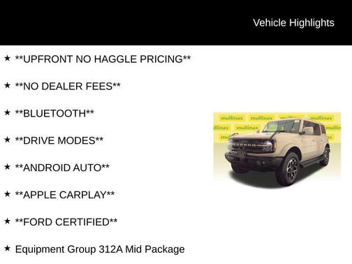 2025 Ford Bronco Outer Banks