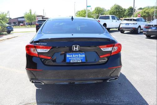 Black 2022 Honda Accord Sport 1.5T
