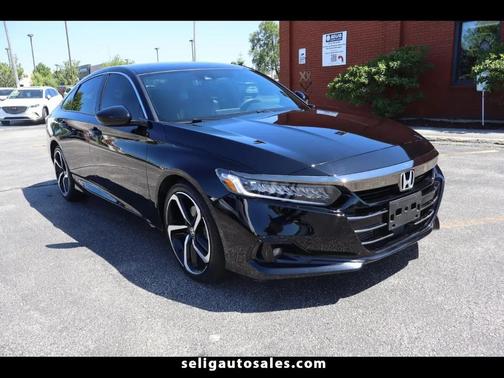 Black 2022 Honda Accord Sport 1.5T
