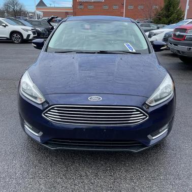 Dark Blue 2016 Ford Focus Titanium