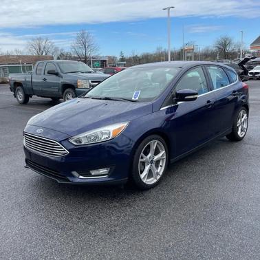Dark Blue 2016 Ford Focus Titanium