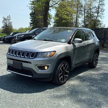 Silver 2018 Jeep Compass Limited