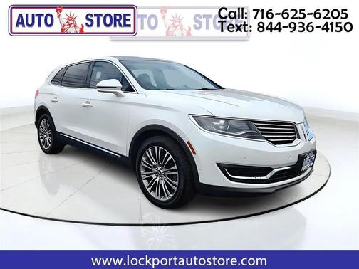 Pearl White 2018 Lincoln MKX Reserve
