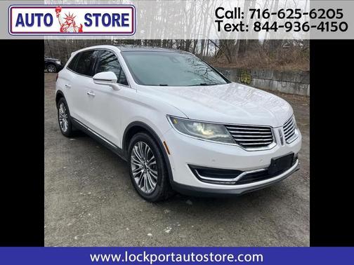 Pearl White 2018 Lincoln MKX Reserve