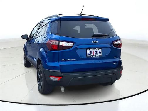 Blue 2018 Ford EcoSport SES