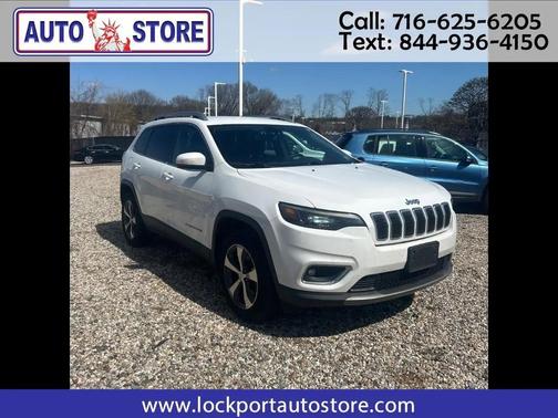 White 2019 Jeep Cherokee Limited