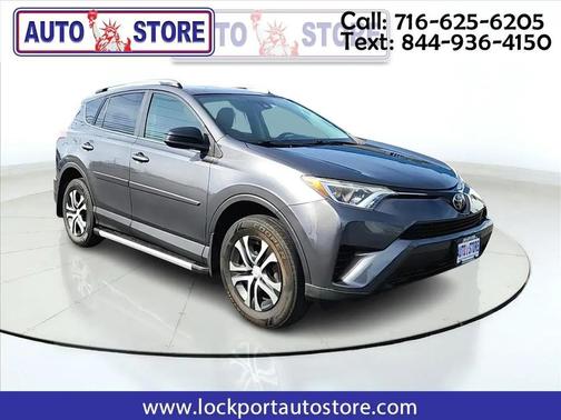 Gray 2018 Toyota RAV4 LE