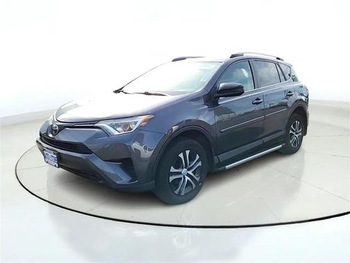 Gray 2018 Toyota RAV4 LE