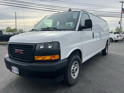 White 2023 GMC Savana 2500 Work Van