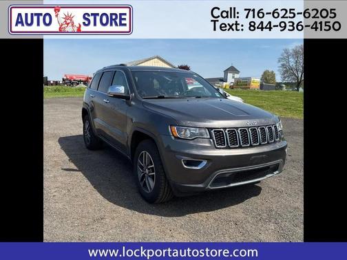 Gray 2017 Jeep Grand Cherokee Limited