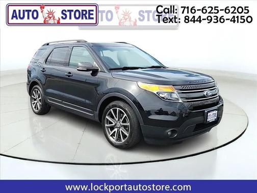 Black 2015 Ford Explorer XLT