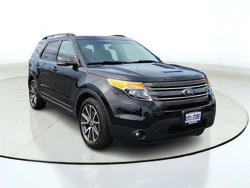 Black 2015 Ford Explorer XLT