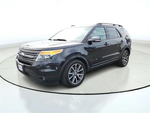 Black 2015 Ford Explorer XLT