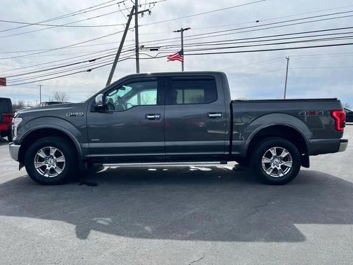 Gray 2017 Ford F-150 Lariat