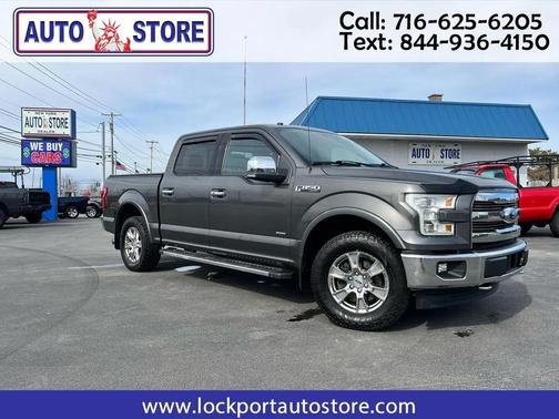 Gray 2017 Ford F-150 Lariat