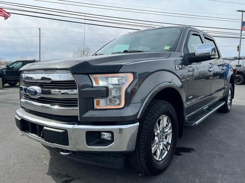 Gray 2017 Ford F-150 Lariat