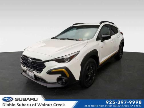 Crystal White Pearl 2025 Subaru Crosstrek Sport