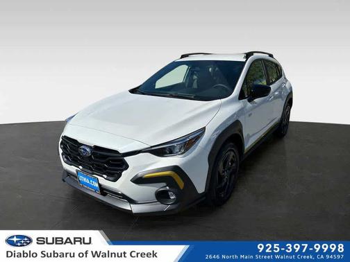 Crystal White Pearl 2025 Subaru Crosstrek Sport