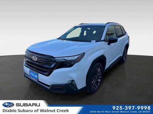 Crystal White Pearl 2026 Subaru Forester Sport