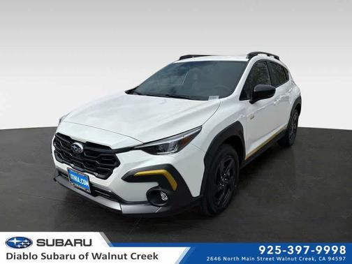 Crystal White Pearl 2025 Subaru Crosstrek Sport