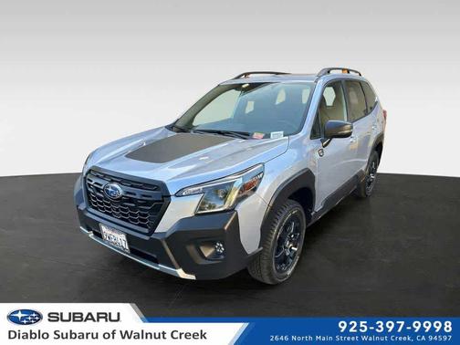 Ice Silver Metallic 2025 Subaru Forester Wilderness